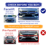 GLC - X253 Facelift: Gloss Black Hatchback AMG Style Spoiler 20-23