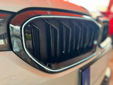 5 Series - G30 Facelift: Gloss Black Double Slat Style LED Grill 20-23