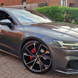 A5 - F5: 20" Diamond Cut RS7 Style Alloy Wheels 16+