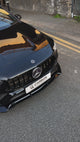 C Class - CLA W118 Pre-Facelift: Gloss Black Front Splitter 19-23