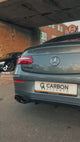 E Class - C238 Coupe: Black Rear Diffuser 16-20