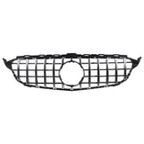 C Class - W205/C205 Pre-Facelift: Chrome Panamericana GT Style Grill 14-18