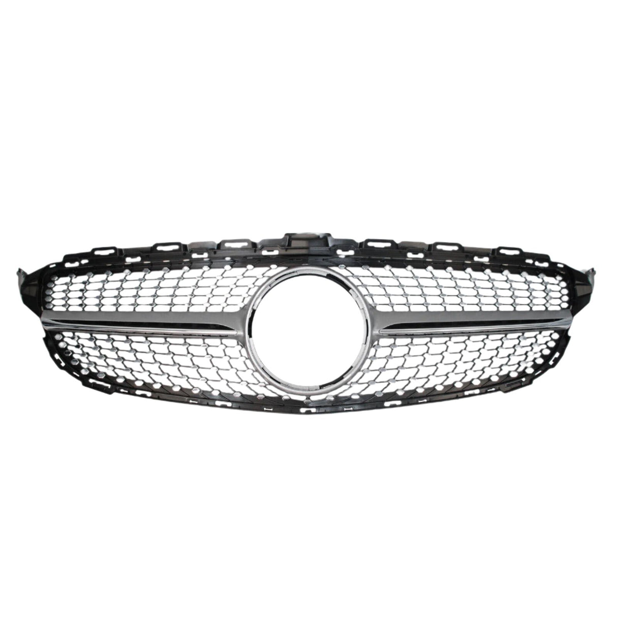 C Class - W205/C205 Pre-Facelift: Chrome Diamond Style Grill 14-18