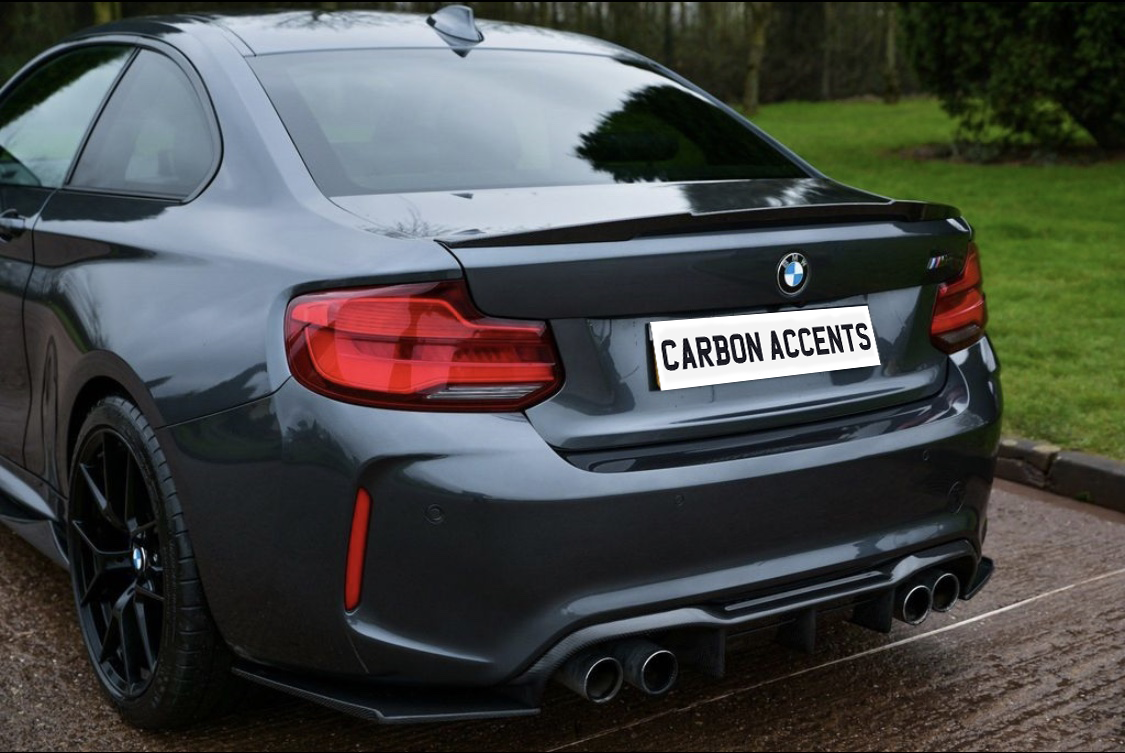 2 Series - F22/F23/F87: Dry Carbon Fibre M4 Style Spoiler 14-21