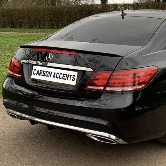 E Class - C207: Carbon Fibre AMG Style Spoiler 09-17 - Carbon Accents