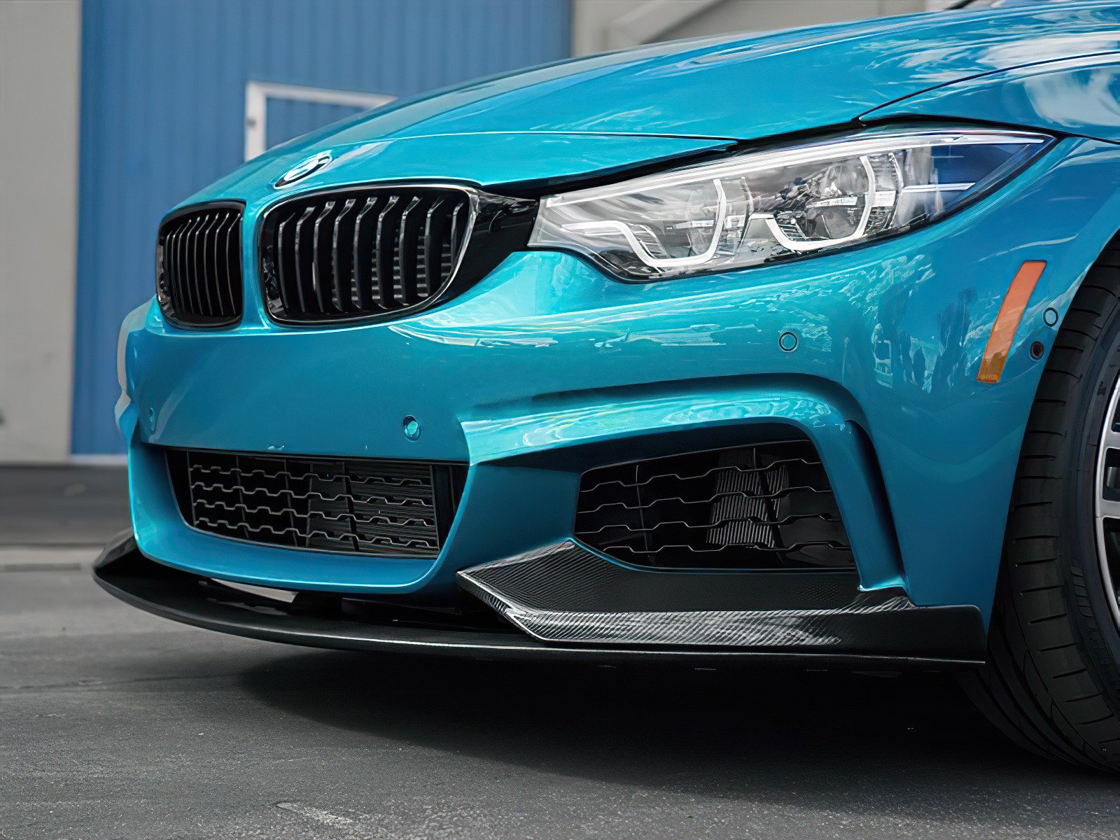 Bmw f36 deals front splitter