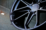 Cayenne - E3: 22" Satin Black GT Style Alloy Wheels 18+