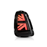 Mini Cooper - R56/R57/R58/R59: Smoked Union Jack Style Sequential Tail Lights 07-13