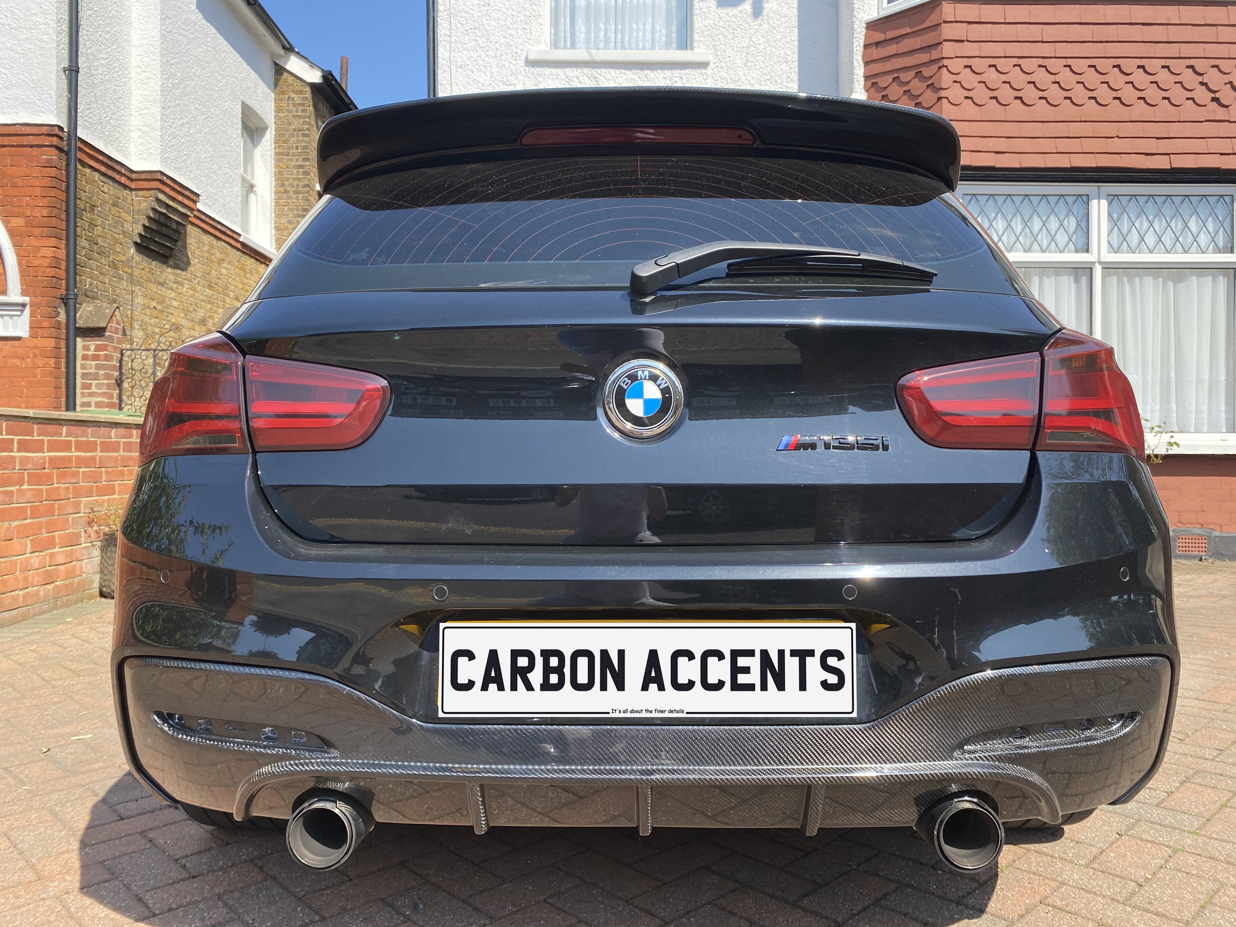 BMW 1 Series F20 F21 LCI Diffuser: Carbon Fibre|135i 140i – Carbon